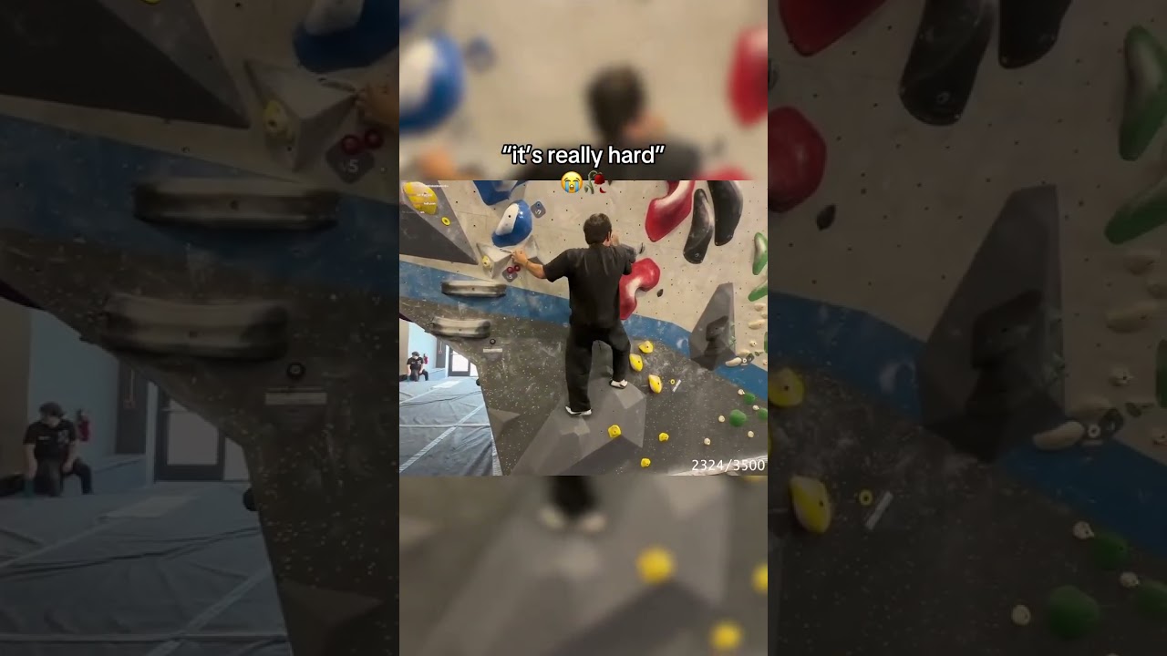 She loved my grip technique 😭 #streamer #girlfriend #rockclimbing #prank #funny