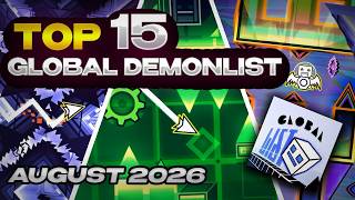Top 15 Hardest Global Extreme Demons in Geometry Dash