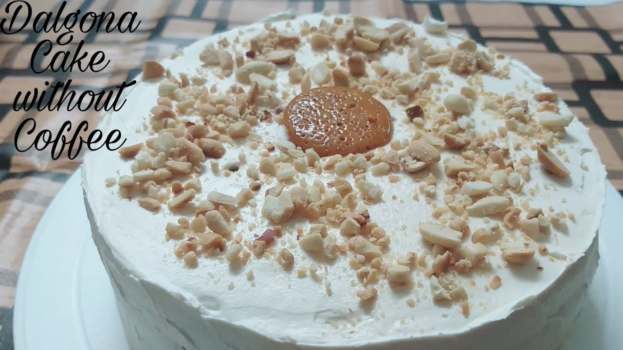 Dalgona Cake Recipe Without Coffee Powder | HowTo Make Dalgona Cake | Trending Dalgona Cake | Food Kitchen Lab