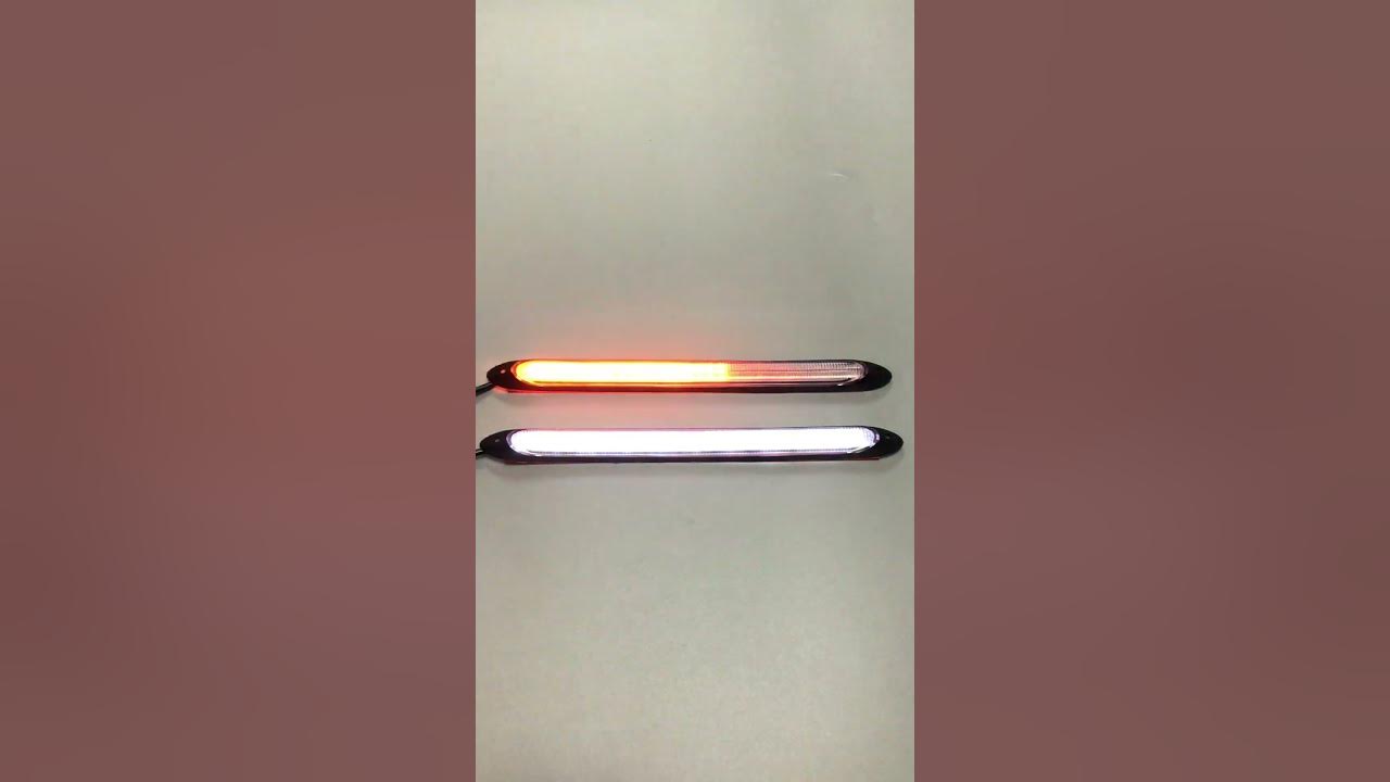 Дневные ходовые огни с функцией поворотника на авто - LED DRL (ДХО) с ...