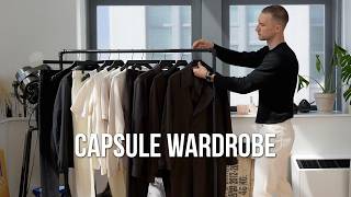 15 Piece Capsule Wardrobe Men | Upscale Casual Spring Summer Outfits