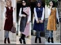 Casual Hijab Fashion Style - Hijab Vest Outfits - ملابس كاجوال للمحجبات