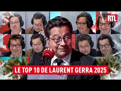 Laurent Gerra on RTL: the top 10 most viewed videos in 2025