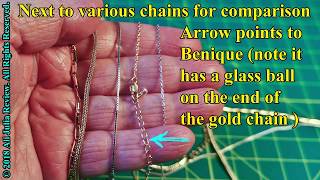 BENIQUE Necklace Bracelet Extenders for necklace 14K Gold Filled