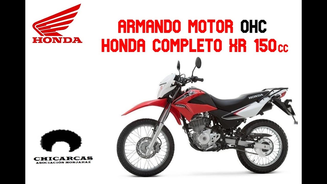 COMO ARMAR MOTOR HONDA XR 150CC