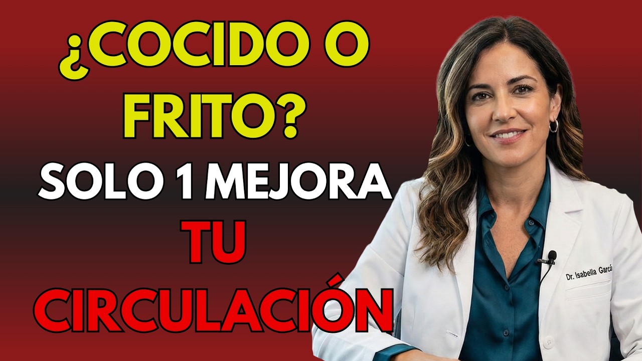 ¿Huevo cocido o huevo frito? La mejor opción para tu circulación después de los 50