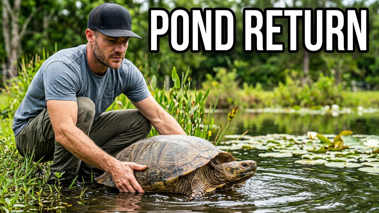 Will This Giant Turtle Sink + A Big Feeding!