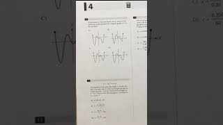 Distinct zeros on a graph #shorts #sat #math #testprep