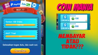 Aplikasi penghasil uang | review ulang penarikan saldo coin mania screenshot 4