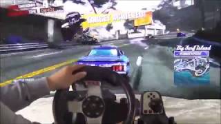 MaxRace F 1 v.7 on Burnout paradise remastered ps 4  Chinese subtitle