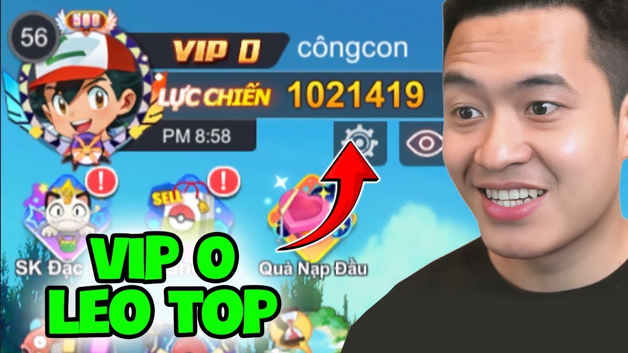 Pocket Mega | Review Acc Vip 0 1 Triệu Lực Chiến Leo Top