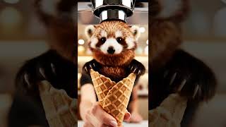Soft-Serve Surprise: A Tiny Red Panda in a Cone (POV) screenshot 2