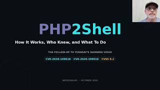 Information PHP2Shell Follow-Up: How It Works, Who Knew, and What To Do Guide