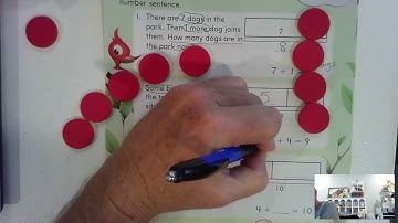 Lesson 1 4 Problem Solving-Model Addition pages 25-28 First Grade GO Math