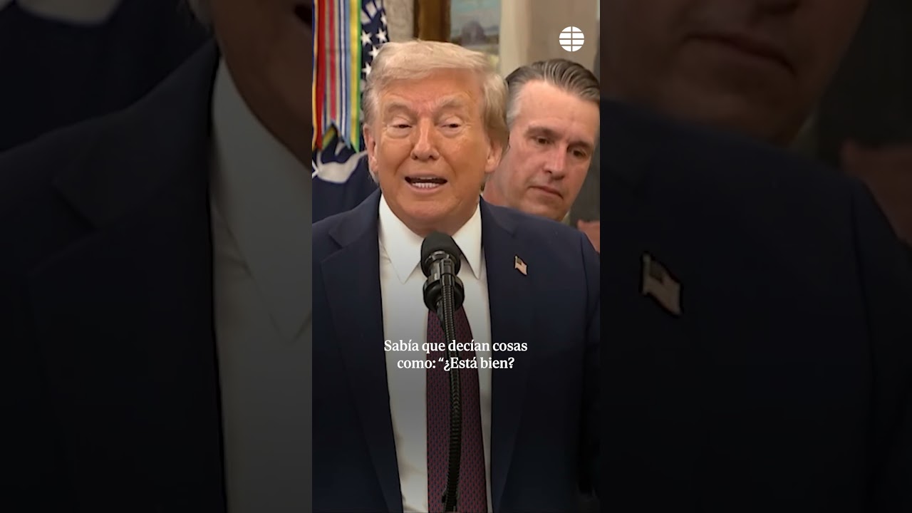 Trump niega los rumores sobre su estado de salud: "Son 'fake news'" 