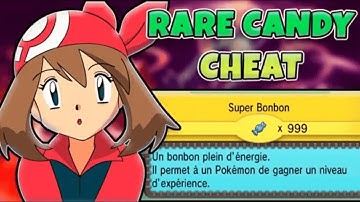 Infinite Rare Candy Cheat in Pokémon Omega Ruby & Alpha Sapphire 🍬🔥