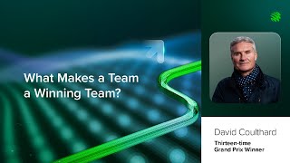 David Coulthard on the Traits of a Winning Team | Spark Engage 2023