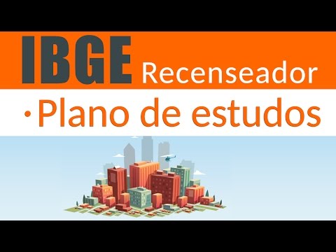 IBGE - Recenseador (Plano de Estudos)