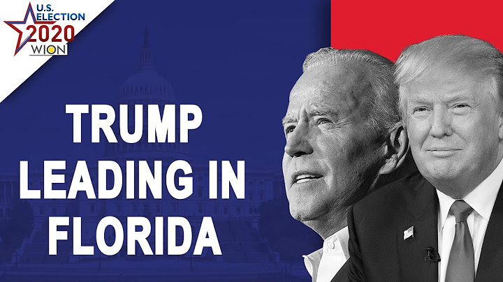 US ELECTION 2020 Results LIVE Updates: Donald Trump gets boost in Florida | WION