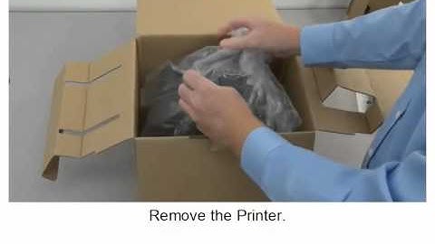 Zebra: ZD500 Series: How-to Unpack Your Printer