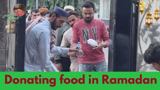 DONATING FOOD IN RAMADAN | QABAR SAFAI