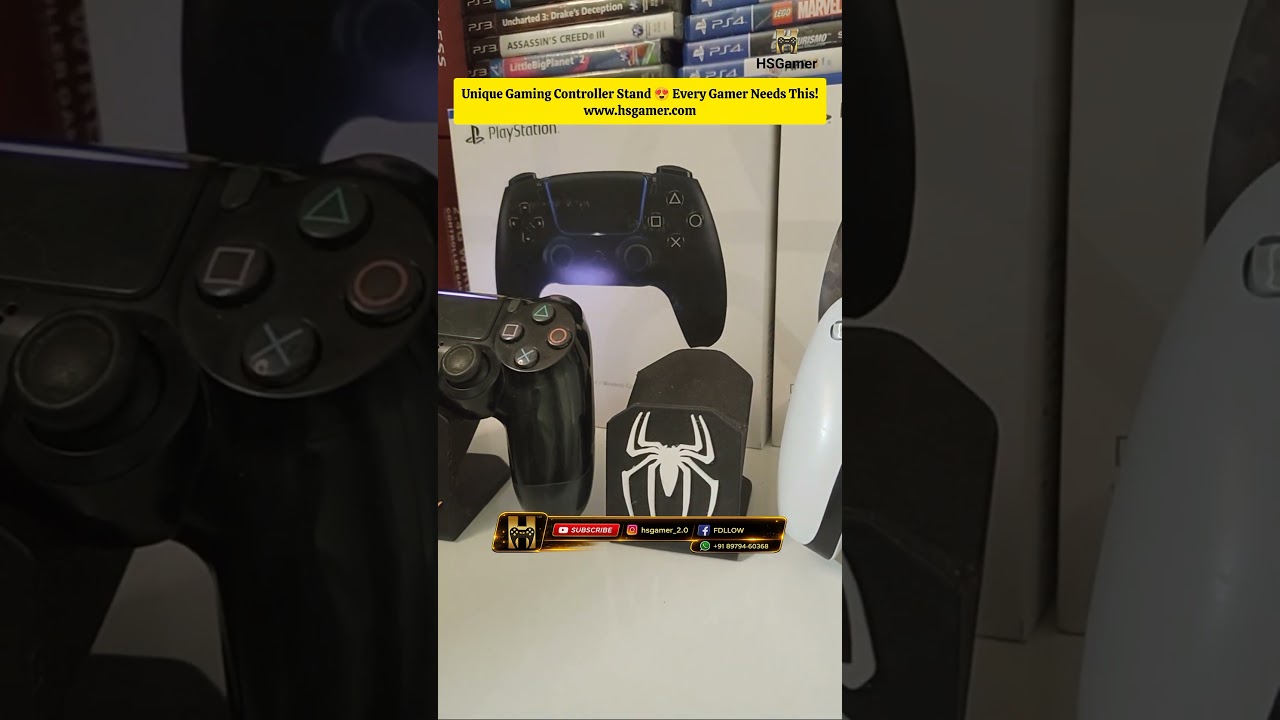 Upgrade Your Gaming Setup with This Awesome Controller Stand! #shorts