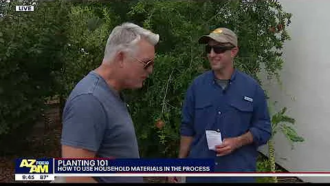 Tonygrowsfood talking plant propagation on fox10 A...