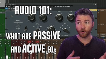 What is the difference between Passive and Active EQ