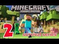 Mincraft survival series pt 2 #coppersan #minecraft #minecraftgameplay 