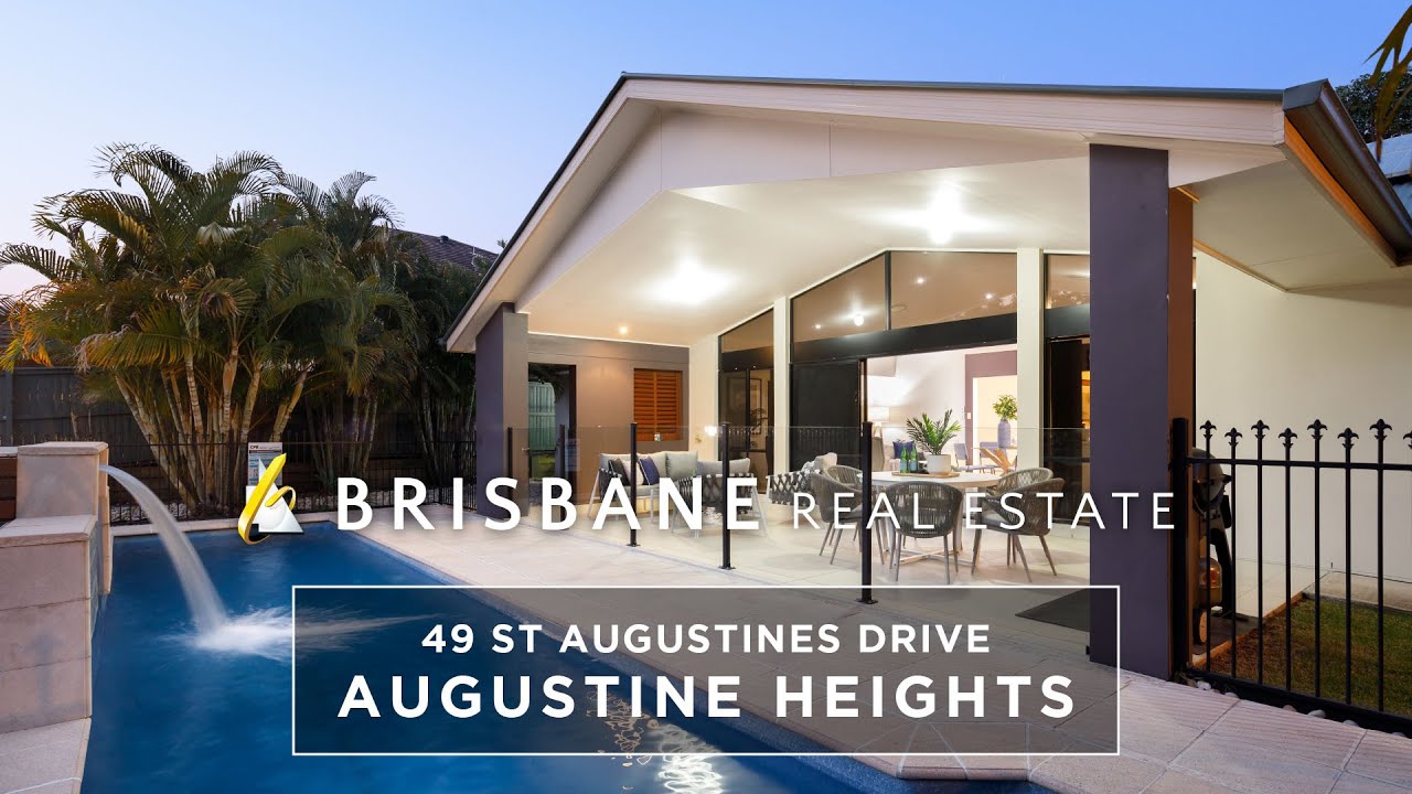 Brisbane Real Estate 49 St Augustines Drive Augustine Heights YouTube
