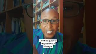 Postpone lifestyle upgrade and increase your investment rate