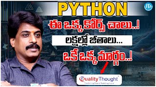 Python Tutorial for Beginners 2025 | Complete Python Course in Telugu | Quality Thought | iDream