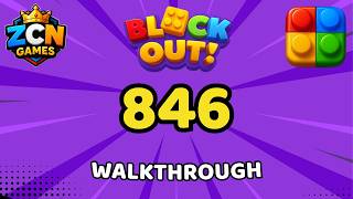Block Out Level 846 Walkthrough | Full Solution