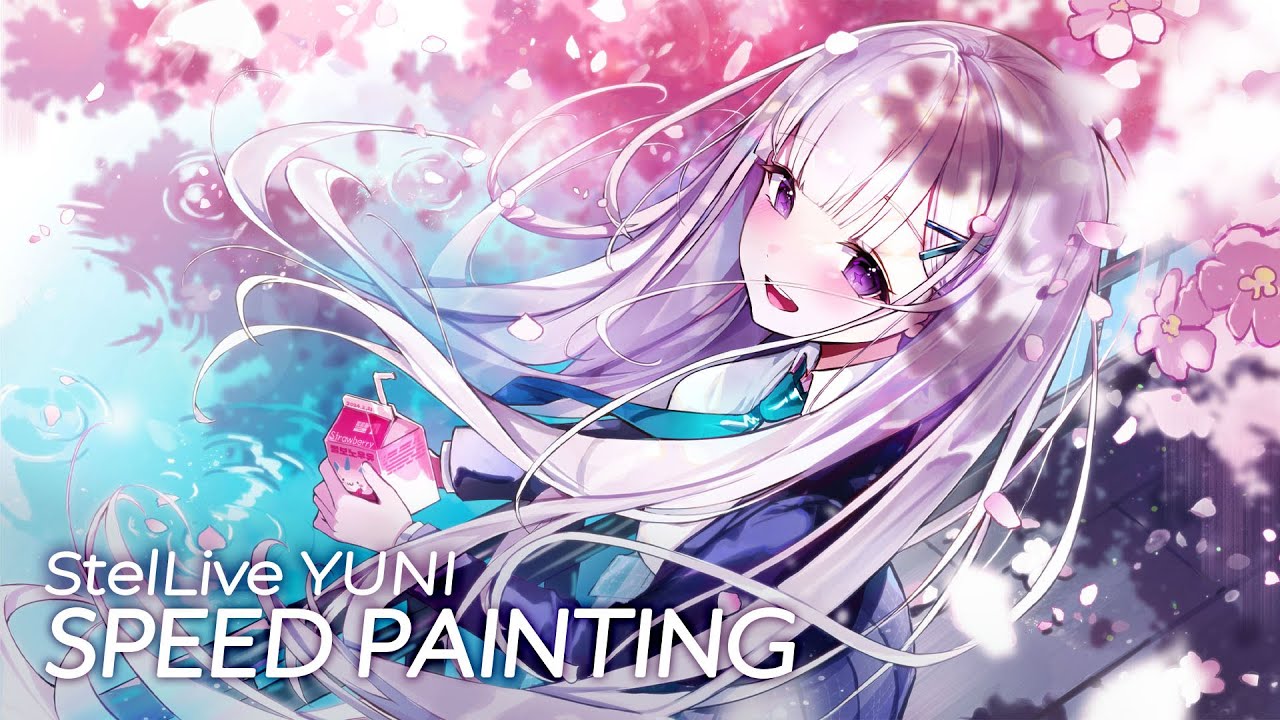 [Speed painting] 아야츠노 유니 일러스트 - YouTube