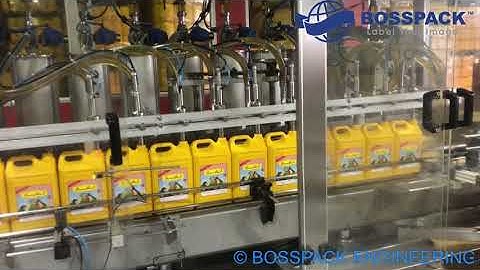 Bosspack Inline 10 Nozzles Piston Filling Machine