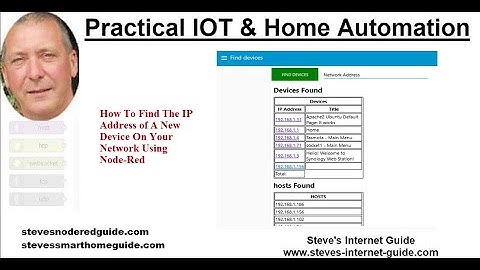 How to Find The IP Address of a new Device