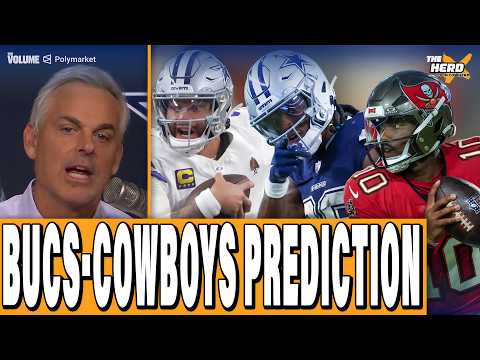 Bucs-Cowboys PREDICTION: Dallas NEEDS Dak + Bo Nix & Broncos OFFENSIVE STRUGGLES | Cowherd HERD NFL