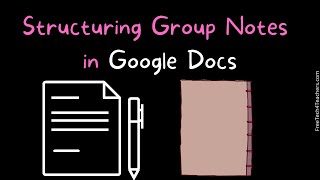 Famous A Google Docs Tool for Structuring Group Notes Profile