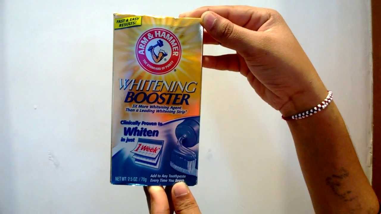 Review on Arm and Hammer Teeth Whitening Booster