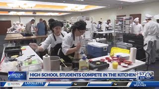 High School Students Compete In The Kitchen