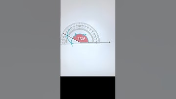 How to construct a 150 degree angle 🥰 | @rankersgurukullive  @rakeshyadav_sir #maths