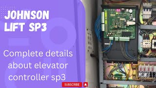 Johnson lift sp3 integrated controller system wiring and Diagram work setup complete details about
