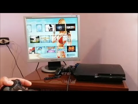 Как да свържем монитор на компютър към PlayStation 3 HDMI & AVG