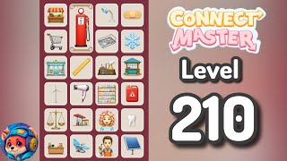 Connect Master — Level 210 Walkthrough & Solution 🧩✨ 