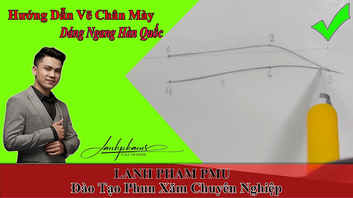 Bộ hướng dẫn kẻ chân mày ngang năm 2024