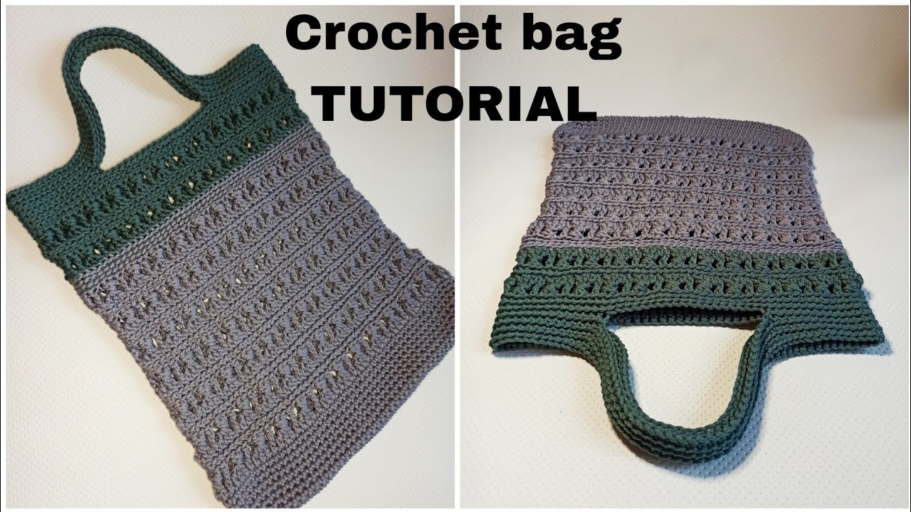 Shopper Bag Easy Crocheted Tote Bag How To Crochet Tutorial For shopper-bag-easy-crocheted-tote-bag-how-to-crochet-tutorial-for