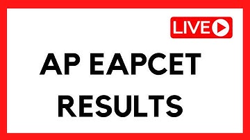 AP EAPCET 2022 RESULTS ll LIVE AP EAPCET RESULTS 2022 ll
