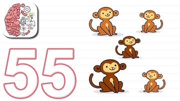 Brain Test Level 55 Walkthrough