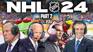 US Presidents Play NHL 24 (Part 2)