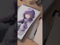 [Get out of the sketchbook ♪] The secret of the purple-haired girl ♪
